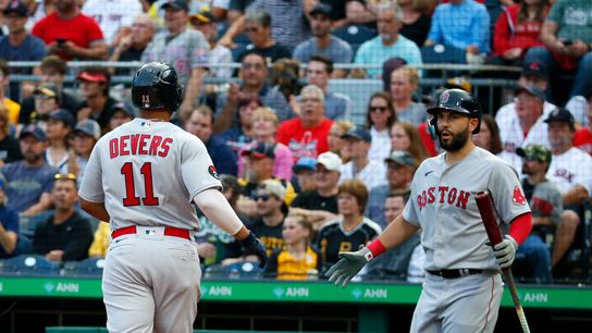 BSJ Game Report: Red Sox 5, Pirates 3 -- Sox score early, hold on late  taken at BSJ Headquarters  (Red Sox)